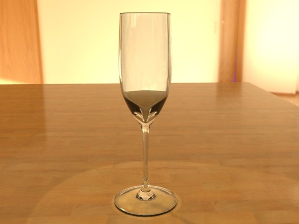 max champagne flute glass - champagne flute glass by ngluvakov
